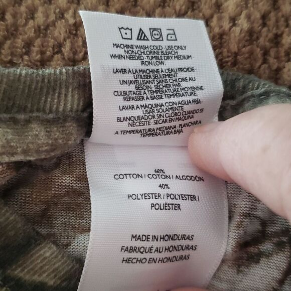 EUC Mossy Oak Break-up Infinity Camo Camouflage T-Shirt Youth Sz XL - Picture 4 of 4